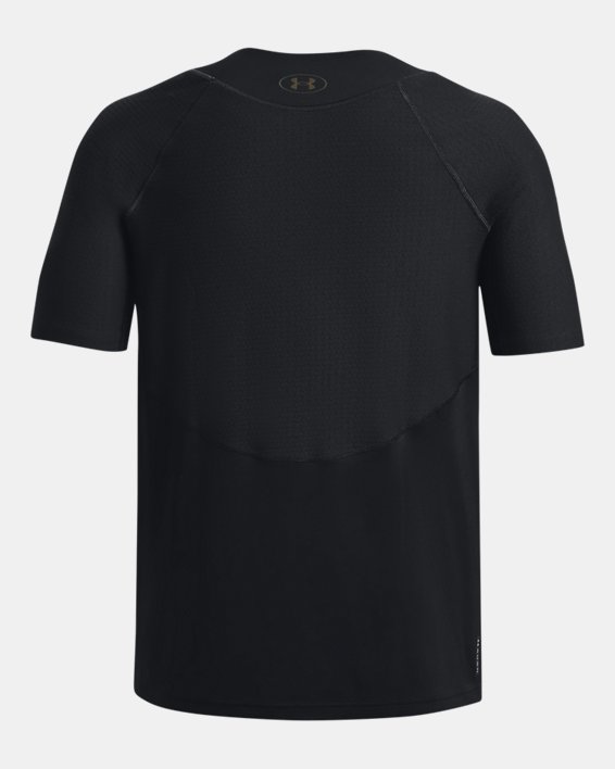 Men's UA RUSH™ SmartForm Short Sleeve, Black, pdpMainDesktop image number 6